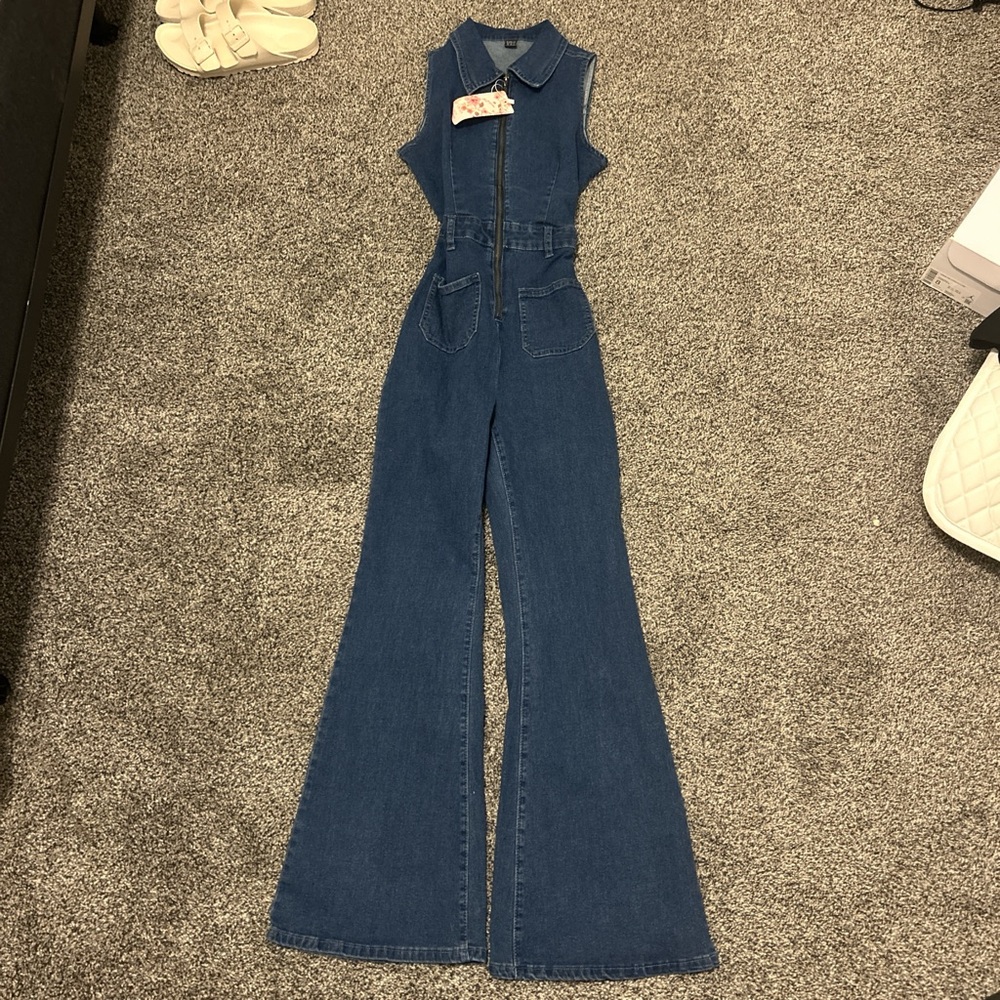 Brand new Jean jumpsuit